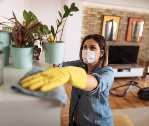 zuverlässige Putzfrau