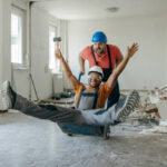 Renovierung eines Hauses